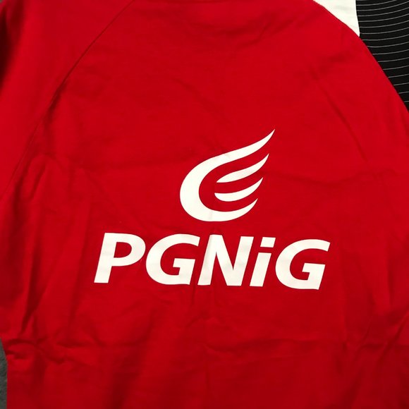 Kempa PGNiG Shirt Mens Medium Red Handball Cotton Short Sleeve Graphic Germany - Picture 11 of 14